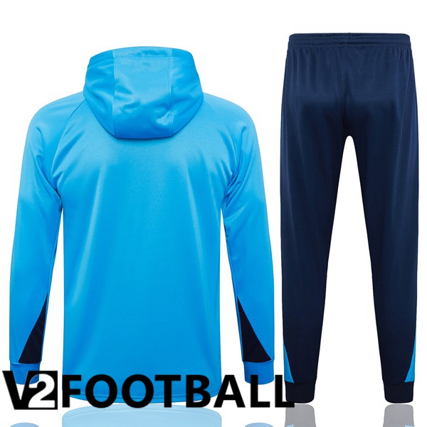 Training Tracksuit Sweatshirt Hoodie FC Chelsea Blue 2024/2025