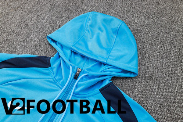 Training Tracksuit Sweatshirt Hoodie FC Chelsea Blue 2024/2025