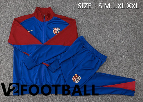 FC Barcelona kit Training Jacket Suit Blue 2024/2025