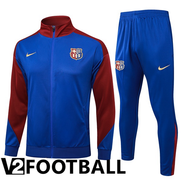 FC Barcelona kit Training Jacket Suit Blue 2024/2025