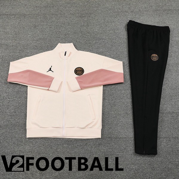 Paris PSG kit Training Jacket Suit Pink 2024/2025