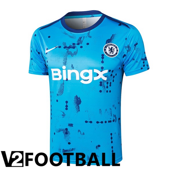 FC Chelsea Training T Shirt Blue 2024/2025