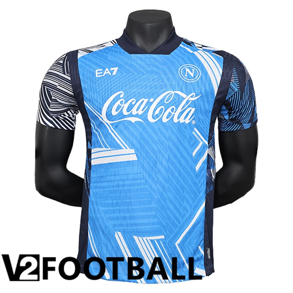 SSC Napoli Soccer Shirt Special Edition Blue 2024/2025