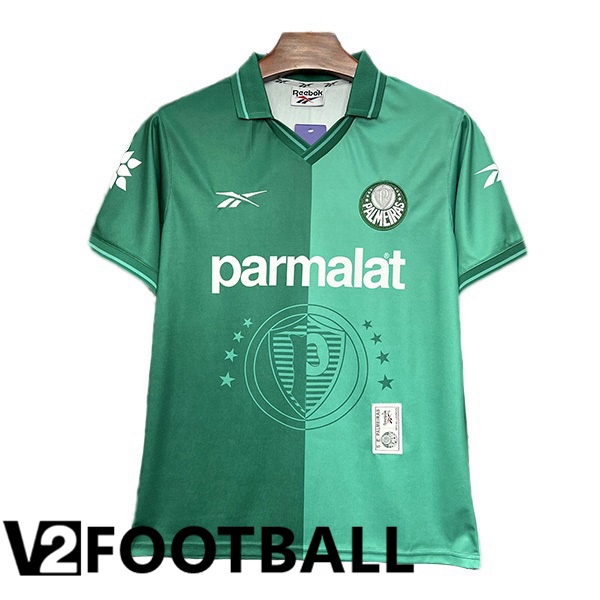 Palmeiras Retro Home Soccer Shirt Green 1997-1998