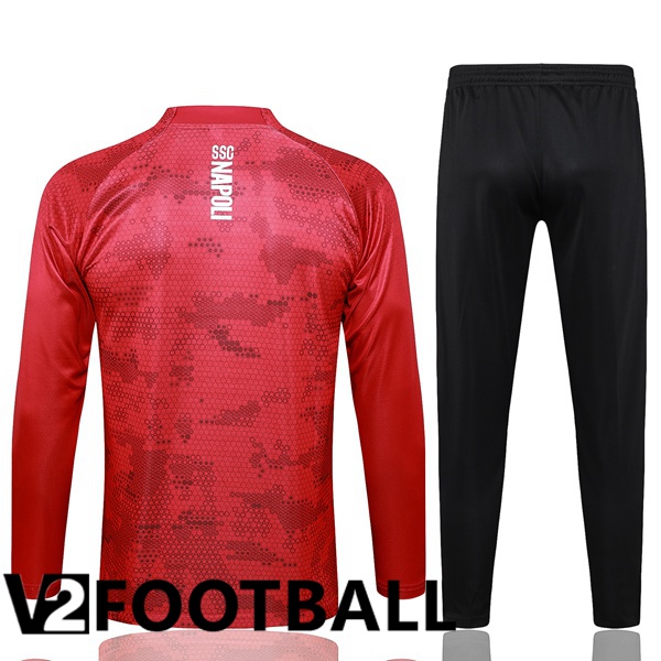 SSC Napoli kit Training Tracksuit Red 2024/2025