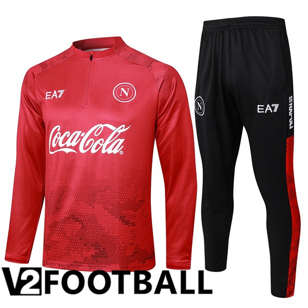 SSC Napoli kit Training Tracksuit Red 2024/2025