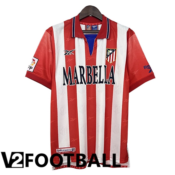 Atletico Madrid Retro Home Soccer Shirt 1998/1999