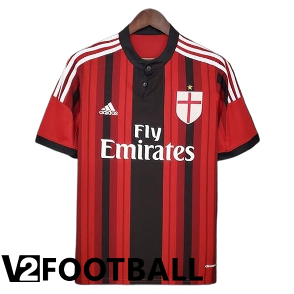 AC Milan Retro Home Soccer Shirt 2014/2015