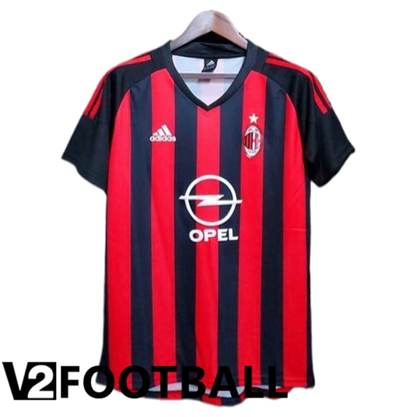 AC Milan Retro Home Soccer Shirt 2002/2003