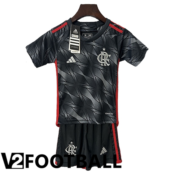 Kids Flamengo Third Soccer Shirt 2024/2025