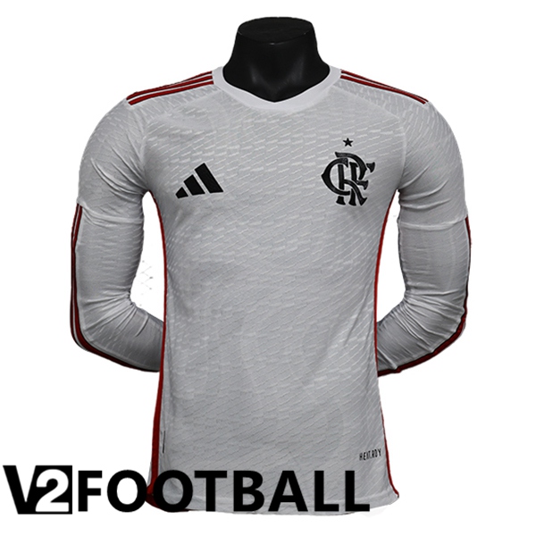 Flamengo Away Soccer Shirt Long sleeve 2024/2025