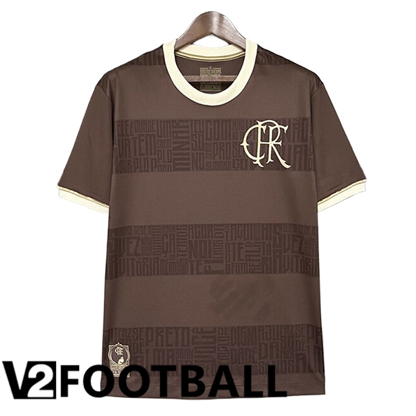 Flamengo Soccer Shirt Special Edition Brown 2024/2025