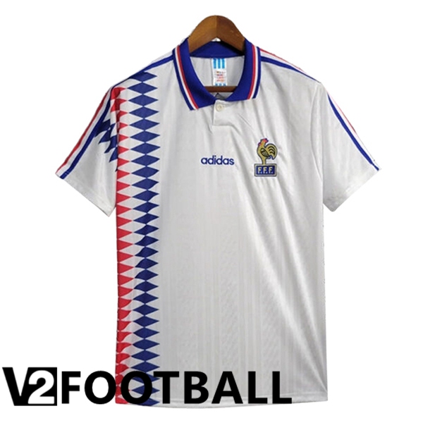 France Retro Away Soccer Shirt 1994