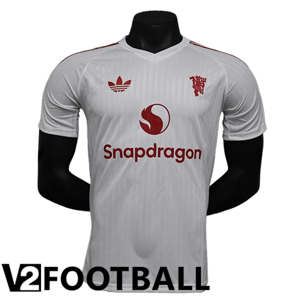 Manchester United Soccer Shirt Special Edition White 2024/2025