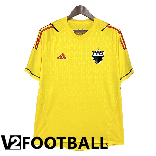 Atletico Mineiro Goalkeeper Soccer Shirt Yellow 2024/2025