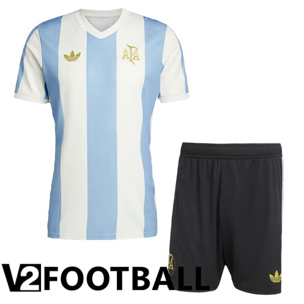 Argentina Kids Soccer Shirt Special Edition Blue White 2024/2025