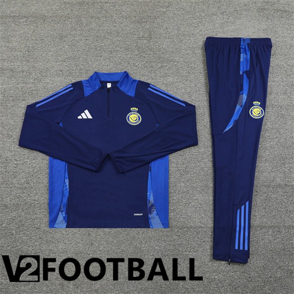 Al-Nassr FC kit Training Tracksuit Blue Royal 2024/2025