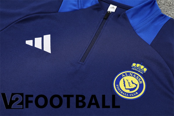 Al-Nassr FC kit Training Tracksuit Blue Royal 2024/2025