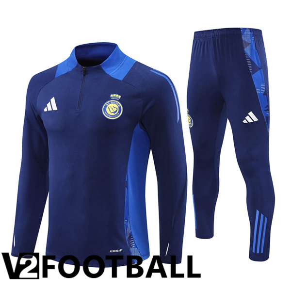 Al-Nassr FC kit Training Tracksuit Blue Royal 2024/2025