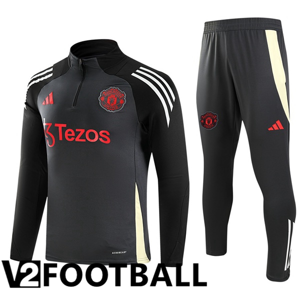 Manchester United kit Training Tracksuit Grey 2024/2025