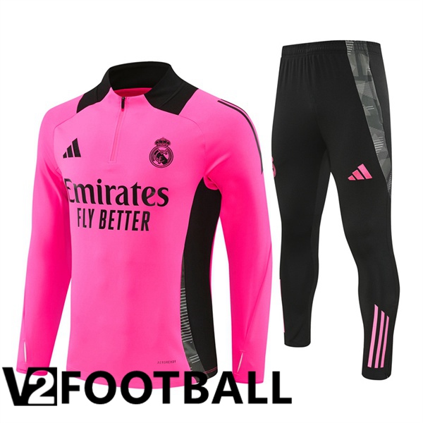 Real Madrid kit Training Tracksuit Pink 2024/2025