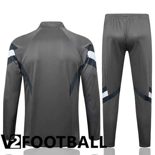 Real Madrid kit Training Tracksuit Grey 2024/2025