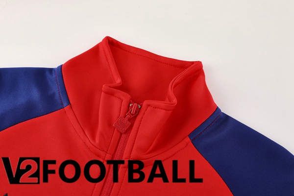 Arsenal kit Training Jacket Suit Red Blue 2024/2025