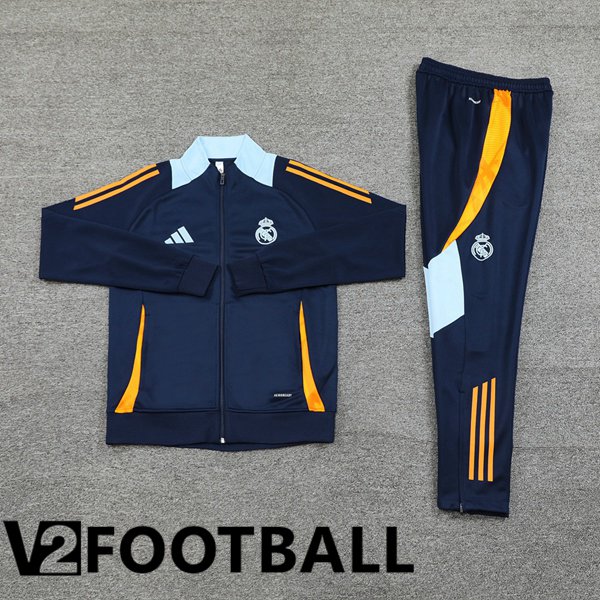 Real Madrid kit Training Jacket Suit Blue Royal 2024/2025