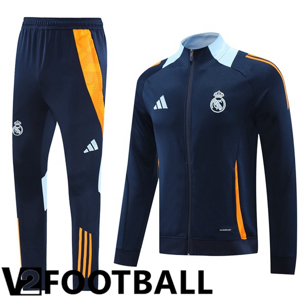 Real Madrid kit Training Jacket Suit Blue Royal 2024/2025