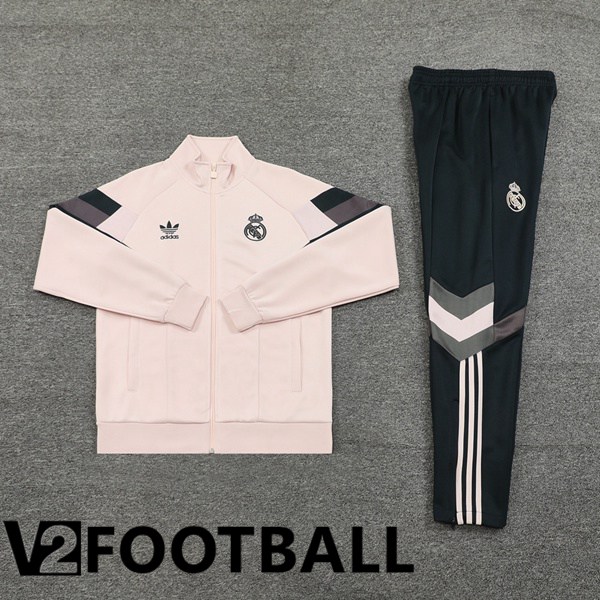 Real Madrid kit Training Jacket Suit Pink 2024/2025