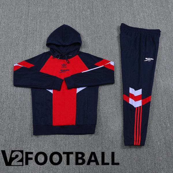 Arsenal Training Tracksuit Sweatshirt Hoodie Red 2024/2025