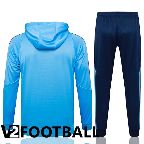 Argentina Training Tracksuit Sweatshirt Hoodie Blue 2024/2025