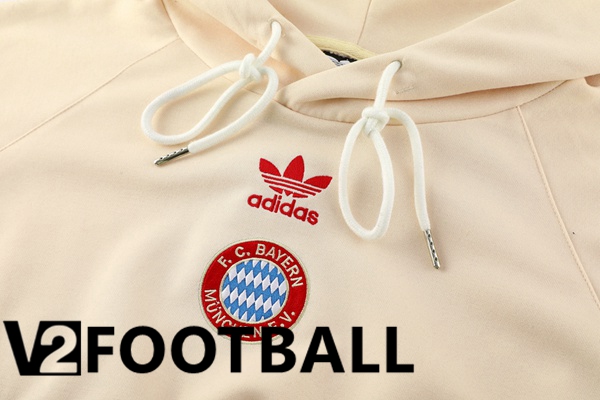 Bayern Munich Training Tracksuit Sweatshirt Hoodie Yellow 2024/2025