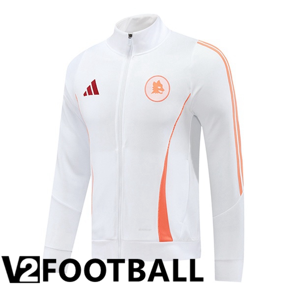 AS Rome Training Jacket White 2024/2025