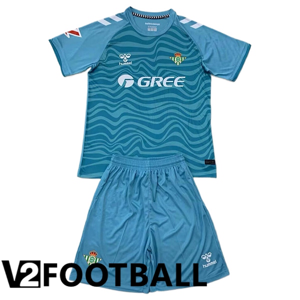 Real Betis Kids Goalkeeper Soccer Shirt Green 2024/2025