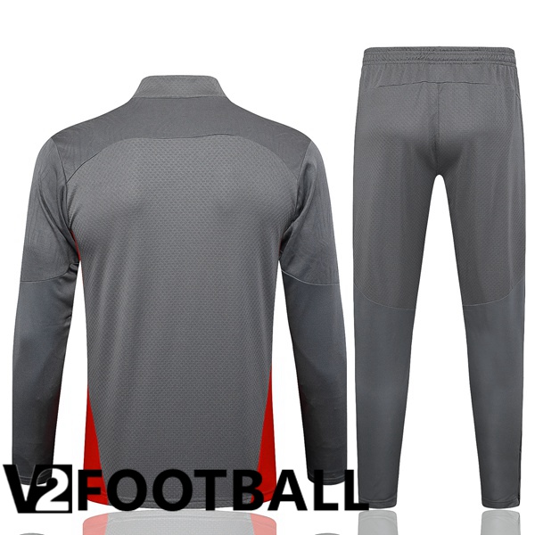 AC Milan kit Training Tracksuit Grey 2024/2025