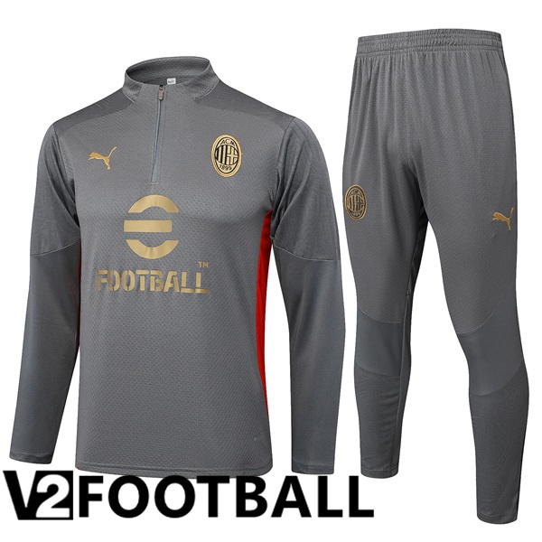 AC Milan kit Training Tracksuit Grey 2024/2025