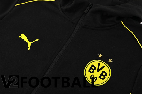 Dortmund BVB Training Tracksuit - Windbreaker Black 2024/2025