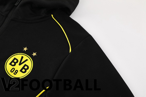 Dortmund BVB Training Tracksuit - Windbreaker Black 2024/2025