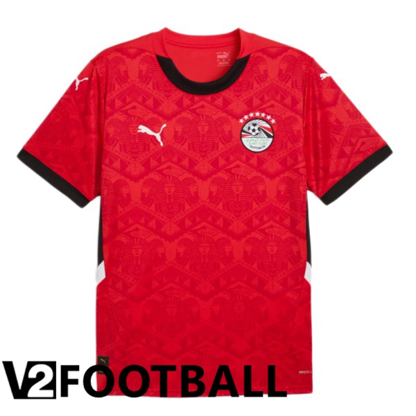 Egypte Home Soccer Shirt Red 2024/2025