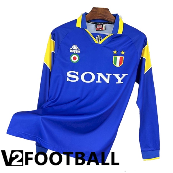 Juventus Retro Away Soccer Shirt Long sleeve 1995/1996