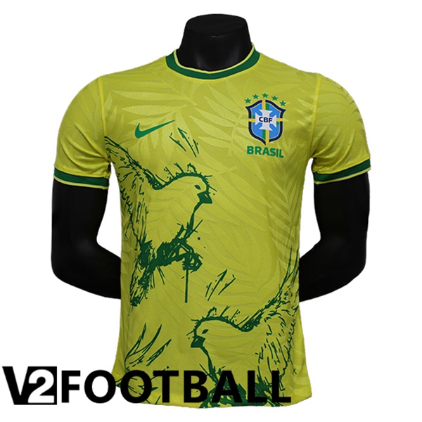 Brazil Soccer Shirt Special Edition Yellow 2024/2025