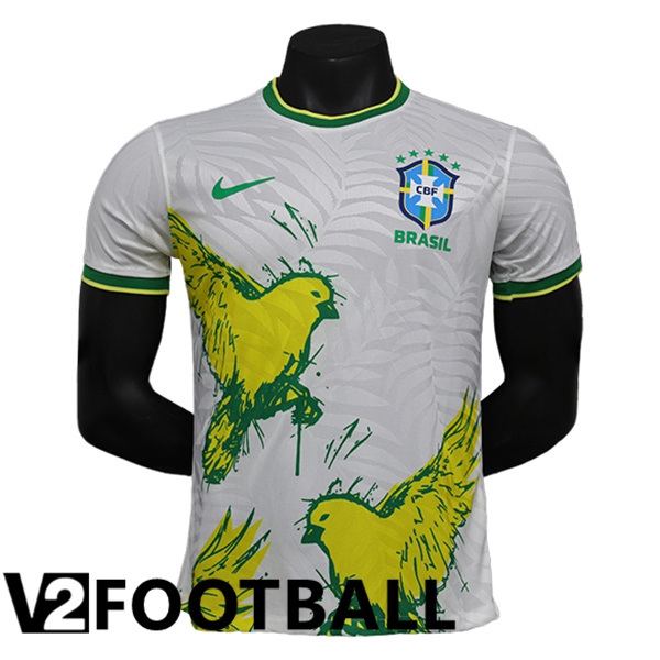 Brazil Soccer Shirt Special Edition White 2024/2025