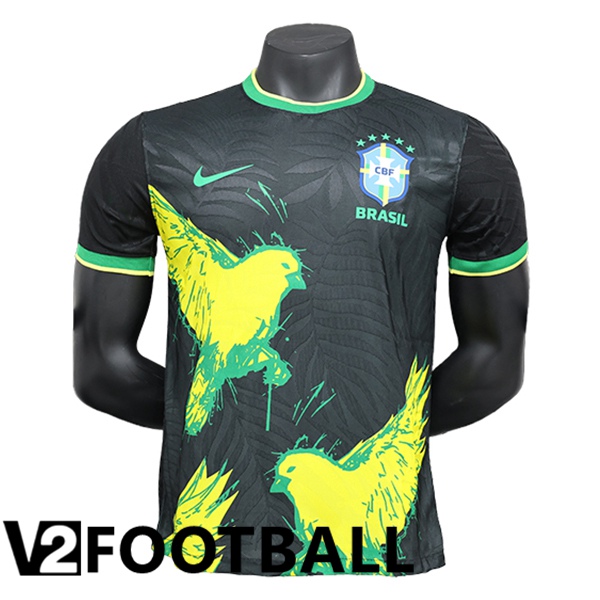 Brazil Soccer Shirt Special Edition Black 2024/2025