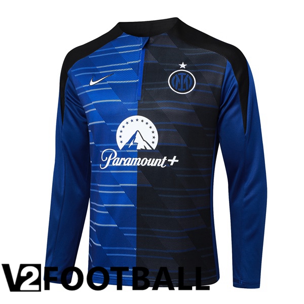 Inter Milan Training Sweatshirt Blue Black 2024/2025