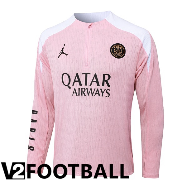 JORDAN Paris PSG Training Sweatshirt Pink 2024/2025