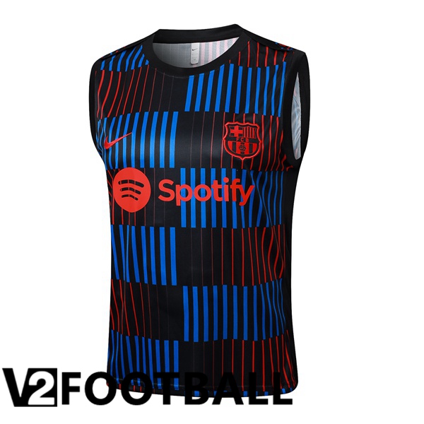 FC Barcelona Gilet Soccer Blue Red Black 2024/2025