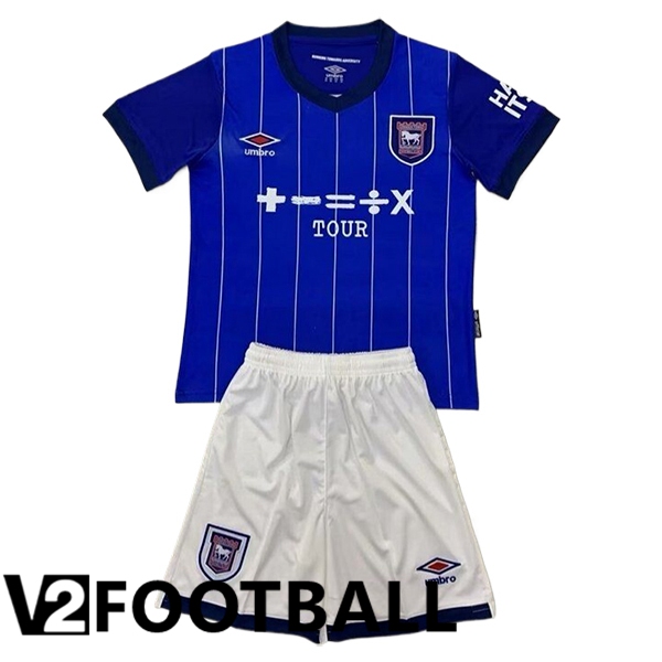 Ipswich Town Kids Home Soccer Shirt 2024/2025