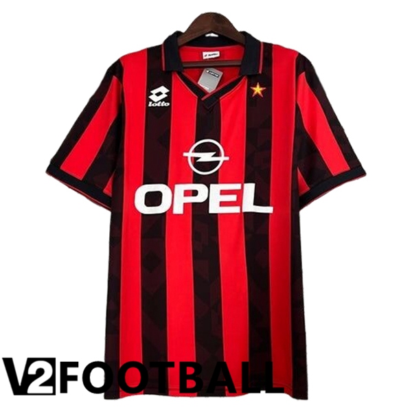 AC Milan Retro Home Soccer Shirt 1988/1989