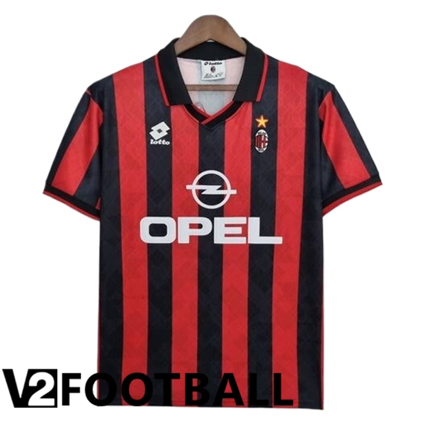 AC Milan Retro Home Soccer Shirt 1995/1996